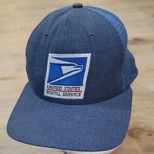 USPS Baseball Adjustable Cap Hat Made in USA